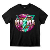 Black mama life and thunderbolt Heavy Core Tee - JahusDesignShop