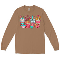 Toasted Coconut valentines day coffee cups (1) Long Sleeve Tee - OliviaCreatesArt