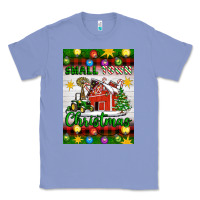 Colony Blue Small Town Christmas Classic Tee - Artiststas