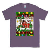 Lavender Small Town Christmas Classic Tee - Artiststas