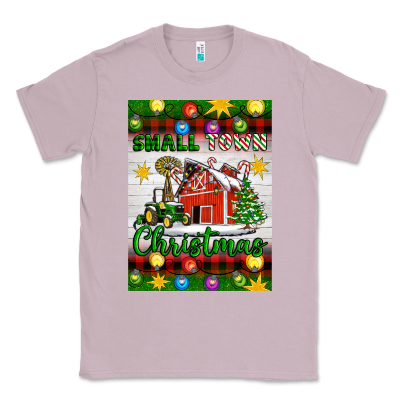 Small Town Christmas Classic Tee by Artiststas | Teevron