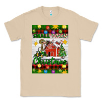 Mushroom Small Town Christmas Classic Tee - Artiststas