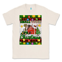 Natural Small Town Christmas Classic Tee - Artiststas