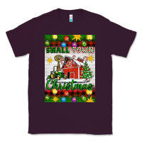 Plum Small Town Christmas Classic Tee - Artiststas