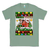Sage Small Town Christmas Classic Tee - Artiststas