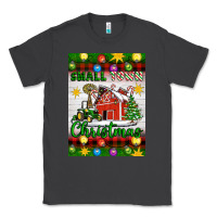 Smoke Small Town Christmas Classic Tee - Artiststas