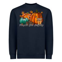 Navy pumpkin spice everthing Heavyweight Sweatshirt - RacoonDesign