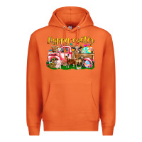 Carrot Happy Easter Animal Car Premium Hoodie - CowhideDigitalArt