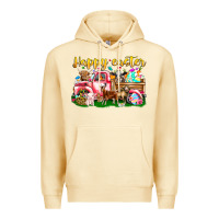 Pina Colada Happy Easter Animal Car Premium Hoodie - CowhideDigitalArt