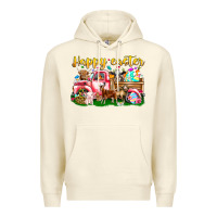 Sandshell Happy Easter Animal Car Premium Hoodie - CowhideDigitalArt