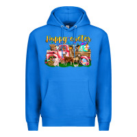 True Royal Happy Easter Animal Car Premium Hoodie - CowhideDigitalArt