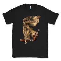 Black Cowboy boots western Classic Tee - HowdyJamesFarm