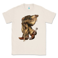 Natural Cowboy boots western Classic Tee - HowdyJamesFarm