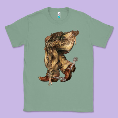 Cowboy Boots Western Classic Tee Designed By Howdyjamesfarm