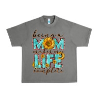Tornado Being a Mom makes my life complete Mother's Day Urban Heavy Tee - CowGirlArtShop