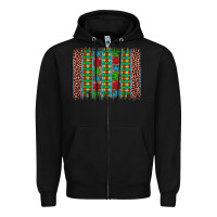 Black autism awareness leopard puzzle brush stroke Zipper Hoodie - Artiststas