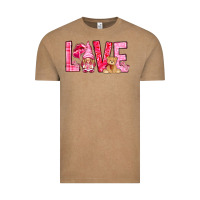 Vintage Coffee Love with gnome Valentine's Day Vintage Tee - HowdyJamesFarm