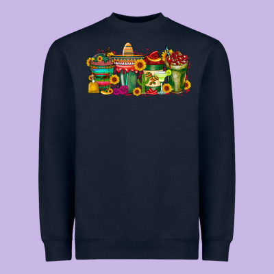 Mexico Drink Heavyweight Sweatshirt Designed By Racoondesign