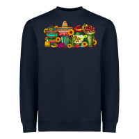 Navy mexico drink Heavyweight Sweatshirt - RacoonDesign