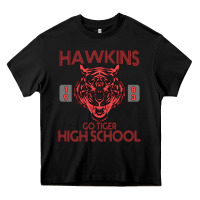 Black Go Tiger High School Heavy Core Tee - Bettercallsaul