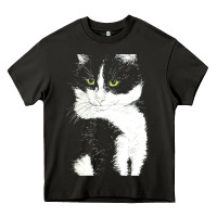 Asphalt tuxedo cat t  shirt tuxedo cat t  shirt Heavy Core Tee - longCreatives