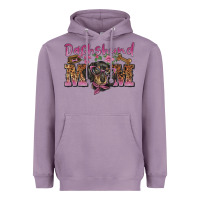 Lavender dachshund mom Heavyweight Hoodie - BarkalooDesign