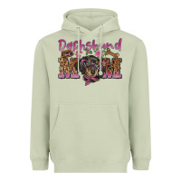 Matcha dachshund mom Heavyweight Hoodie - BarkalooDesign