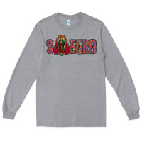 Heather Grey Suegro Our Lady Of Guadalupe Long Sleeve Tee - Jasminsmagicworld