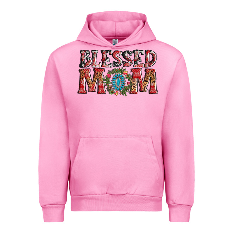 Blessed Mom Christmas Urban Hoodie by AdoDesignShop | Teevron