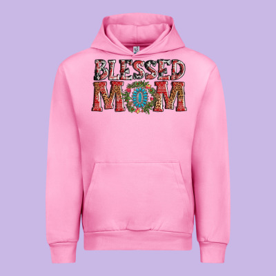 Blessed Mom Christmas Urban Hoodie Designed By Adodesignshop