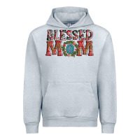 Heather Grey blessed mom christmas Urban Hoodie - AdoDesignShop