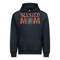 Navy blessed mom christmas Urban Hoodie - AdoDesignShop