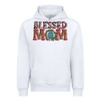 White blessed mom christmas Urban Hoodie - AdoDesignShop