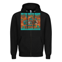 Black she is strong gemstone sunflower leopard Zipper Hoodie - Artiststas