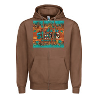 Chestnut she is strong gemstone sunflower leopard Zipper Hoodie - Artiststas