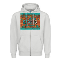 Dove Grey she is strong gemstone sunflower leopard Zipper Hoodie - Artiststas