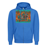 True Royal she is strong gemstone sunflower leopard Zipper Hoodie - Artiststas