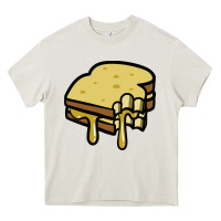 Cream foodie t  shirt grilled cheese sandwich t  shirt Heavy Core Tee - longCreatives