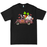 Black happy easter pink truck with bunny Premium Tee - RanaPortraitStore