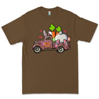 Cacao happy easter pink truck with bunny Premium Tee - RanaPortraitStore