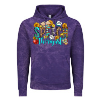 Cloud Purple speech therapist Vintage Hoodie - OliviaCreatesArt
