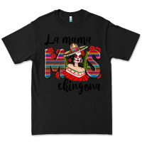 Black La Mama Mos Chingona Premium Tee - texasbilliewilder