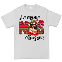 Dove Grey La Mama Mos Chingona Premium Tee - texasbilliewilder