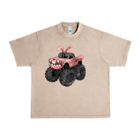French Oak Easter monster truck Easter Day Urban Heavy Tee - HowdyJamesFarm
