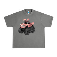 Tornado Easter monster truck Easter Day Urban Heavy Tee - HowdyJamesFarm