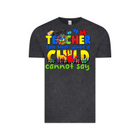 Vintage Black teacher can hear what a child cannot say Vintage Tee - CowGirlArtShop