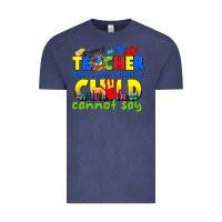 Vintage Denim teacher can hear what a child cannot say Vintage Tee - CowGirlArtShop
