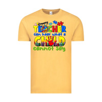 Vintage Mustard teacher can hear what a child cannot say Vintage Tee - CowGirlArtShop