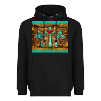 Black crosses tumbler Heavyweight Hoodie - BarkalooDesign