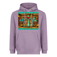 Lavender crosses tumbler Heavyweight Hoodie - BarkalooDesign